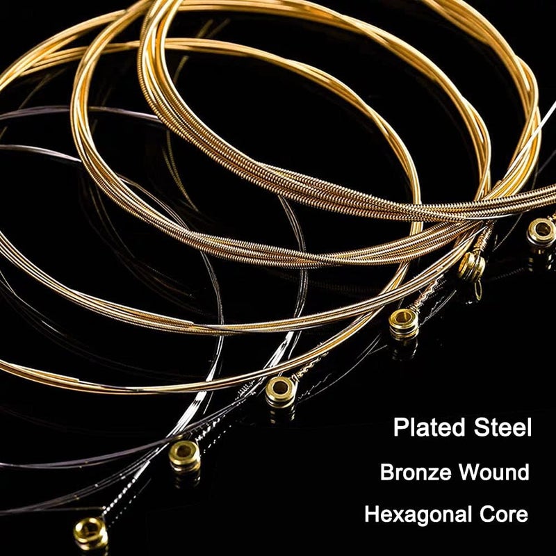 Danchet A105 Acoustic Guitar Strings,Bronze,Normal (1 Set) - Image 2